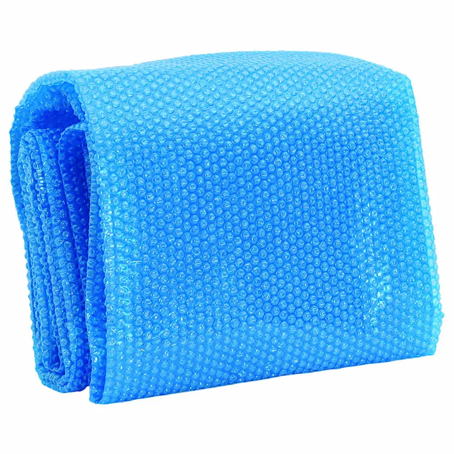 Couverture de piscine rectangulaire 1200x600 cm PE Bleu - 2