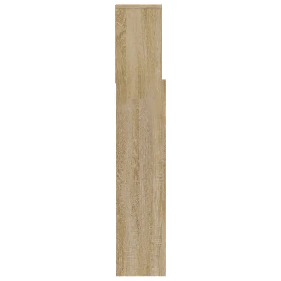 Armoire de tête de lit Chêne sonoma 120x19x103,5 cm - 6