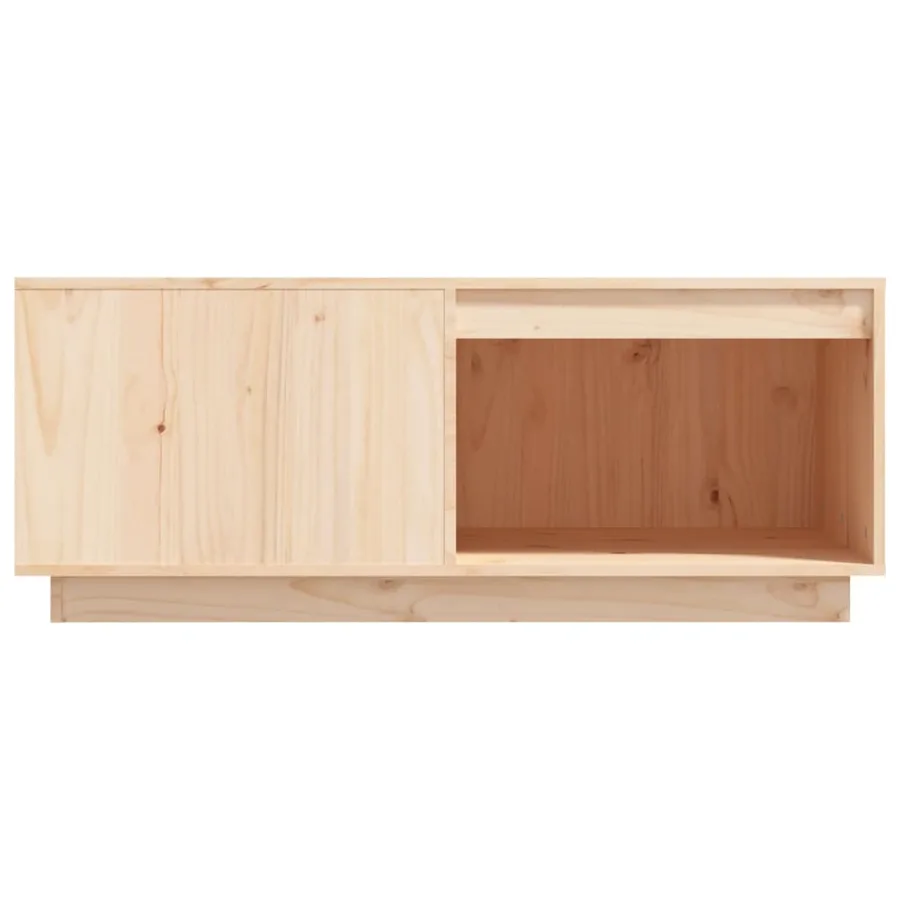 Table basse 100x101x40,5 cm Bois massif de pin - 5
