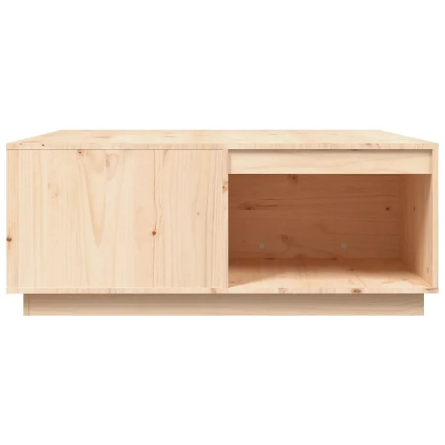 Table basse 100x101x40,5 cm Bois massif de pin - 6