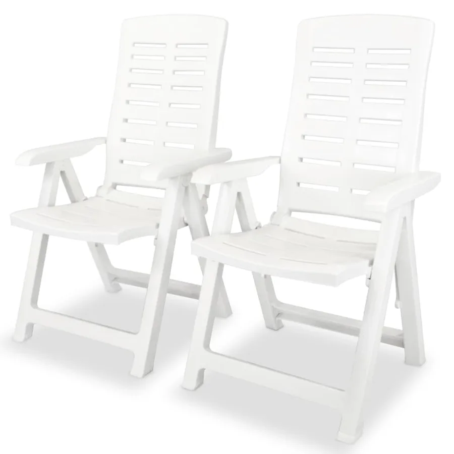 Ensemble de bistro 3 pcs Plastique Blanc - 3