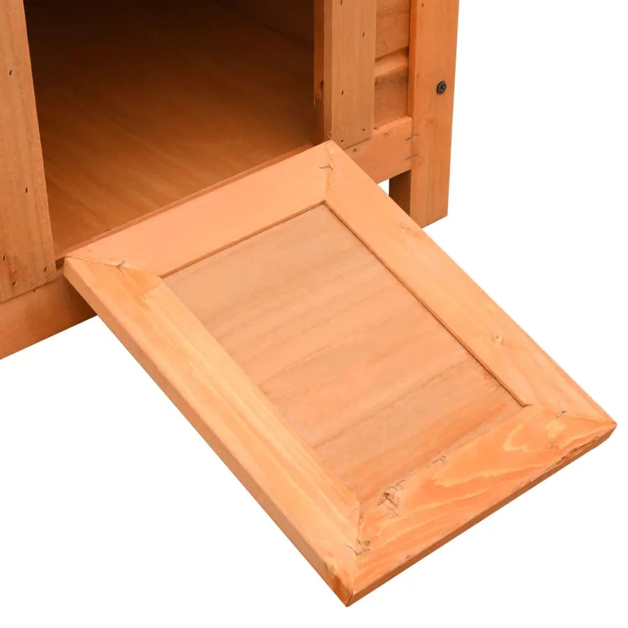 Maison de chat Pin massif et sapin 50 x 46 x 43,5 cm - 10