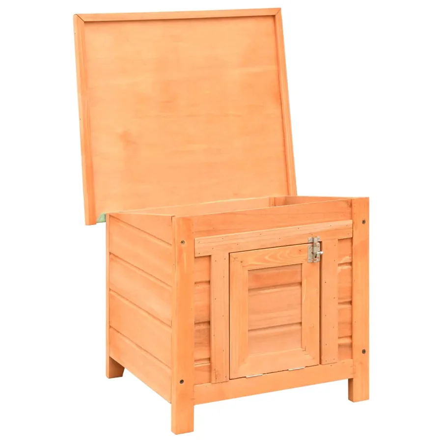 Maison de chat Pin massif et sapin 50 x 46 x 43,5 cm - 3
