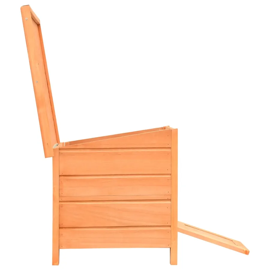 Maison de chat Pin massif et sapin 50 x 46 x 43,5 cm - 7