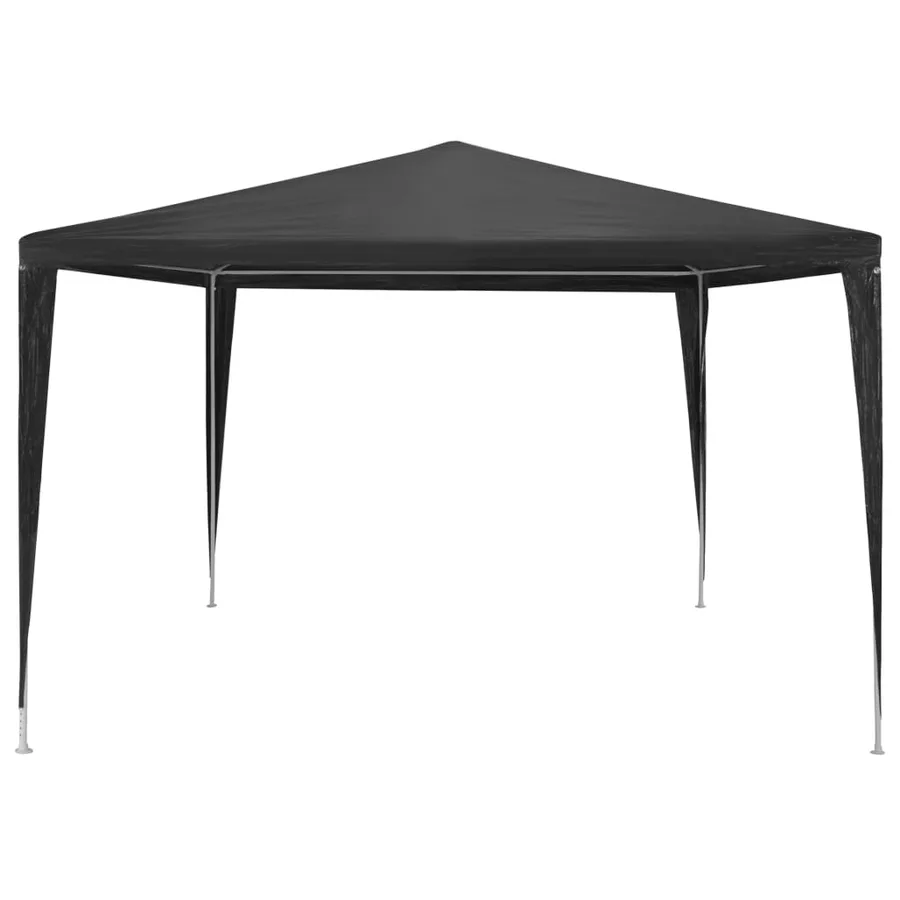 Tente de réception 3x3 m PE Anthracite - 3