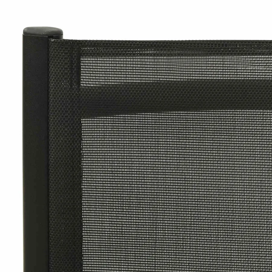 Ensemble à manger de jardin 7 pcs aluminium anthracite - 13