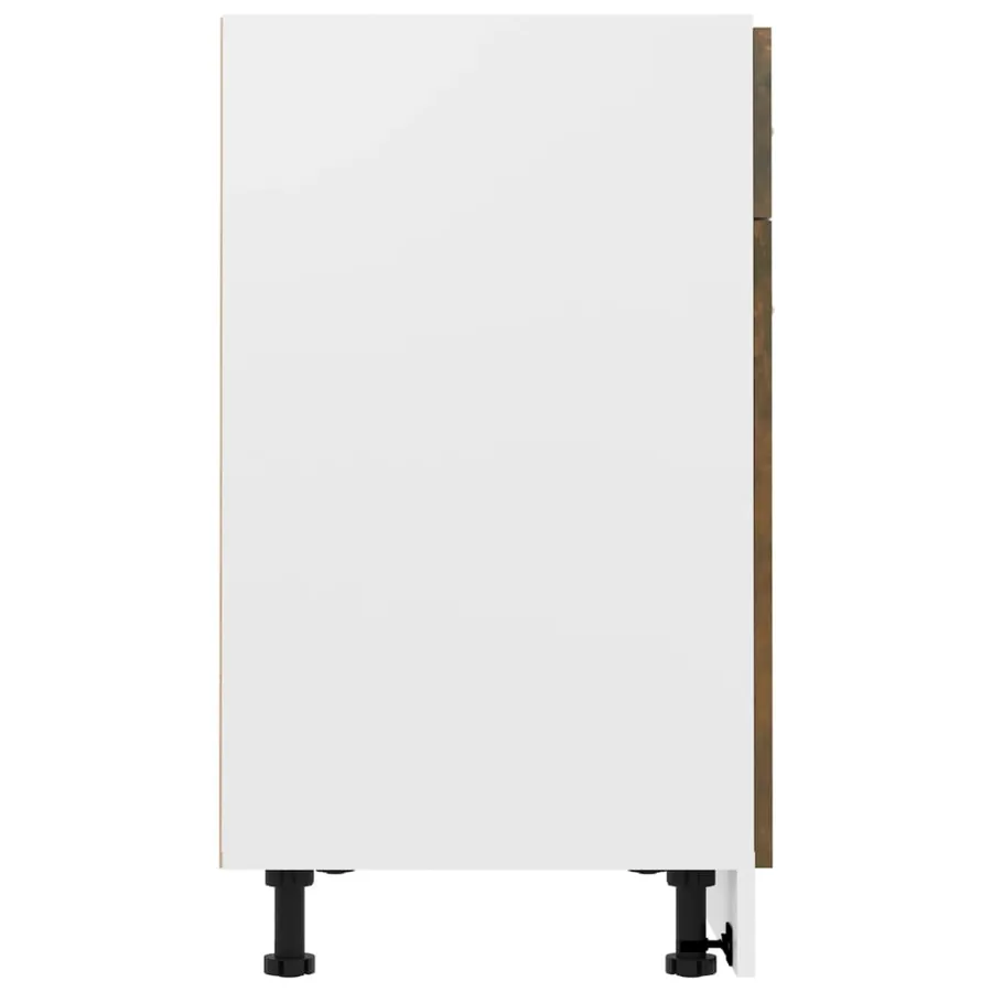 Armoire à tiroirs "Lyon" Chêne fumé 80 x 46 x 81,5 cm Bois d'ingénierie - 7