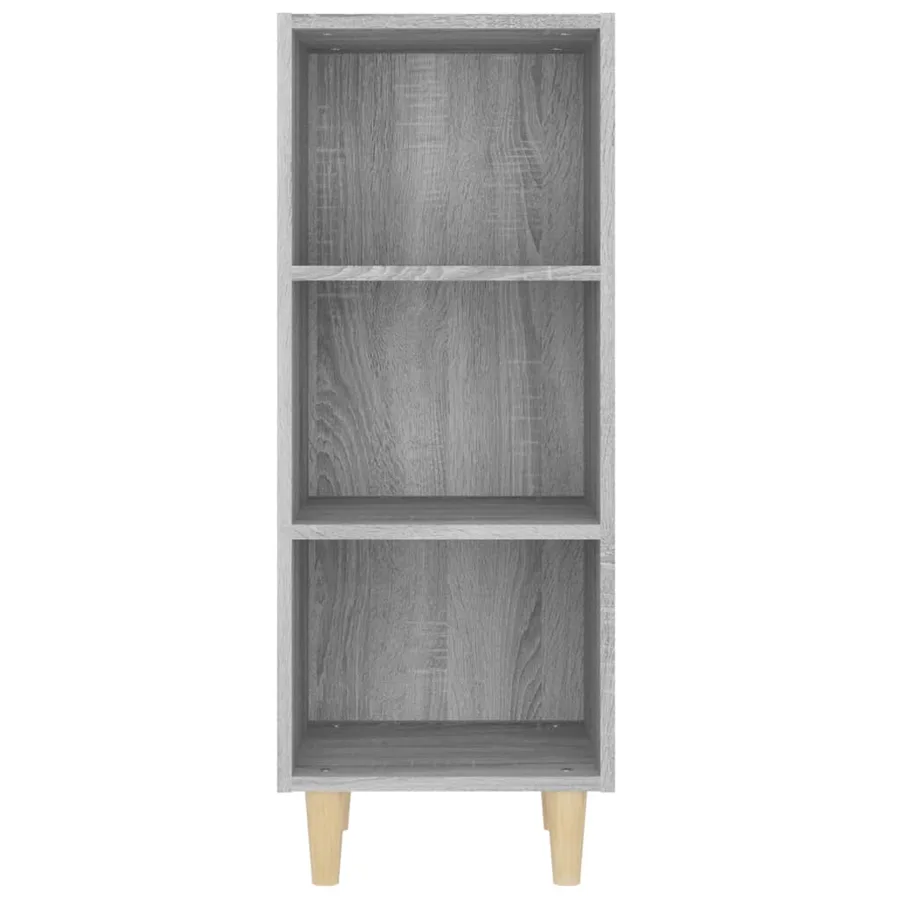 Buffet Sonoma gris 34,5x32,5x90 cm Bois d'ingénierie - 5