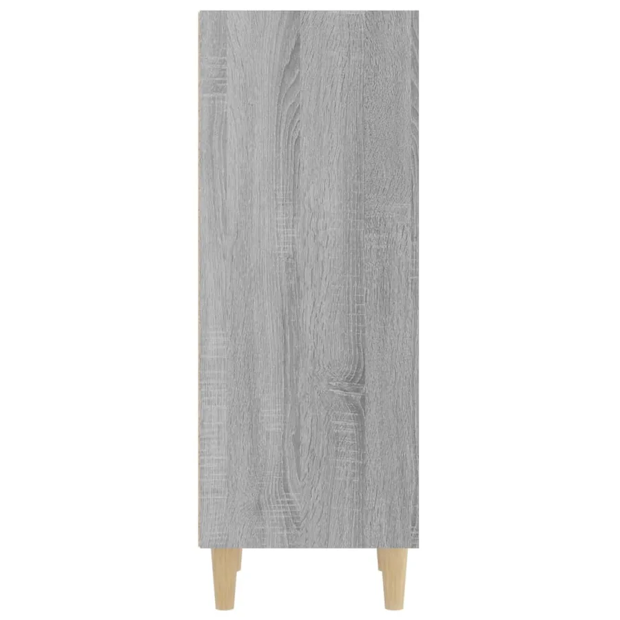 Buffet Sonoma gris 34,5x32,5x90 cm Bois d'ingénierie - 6