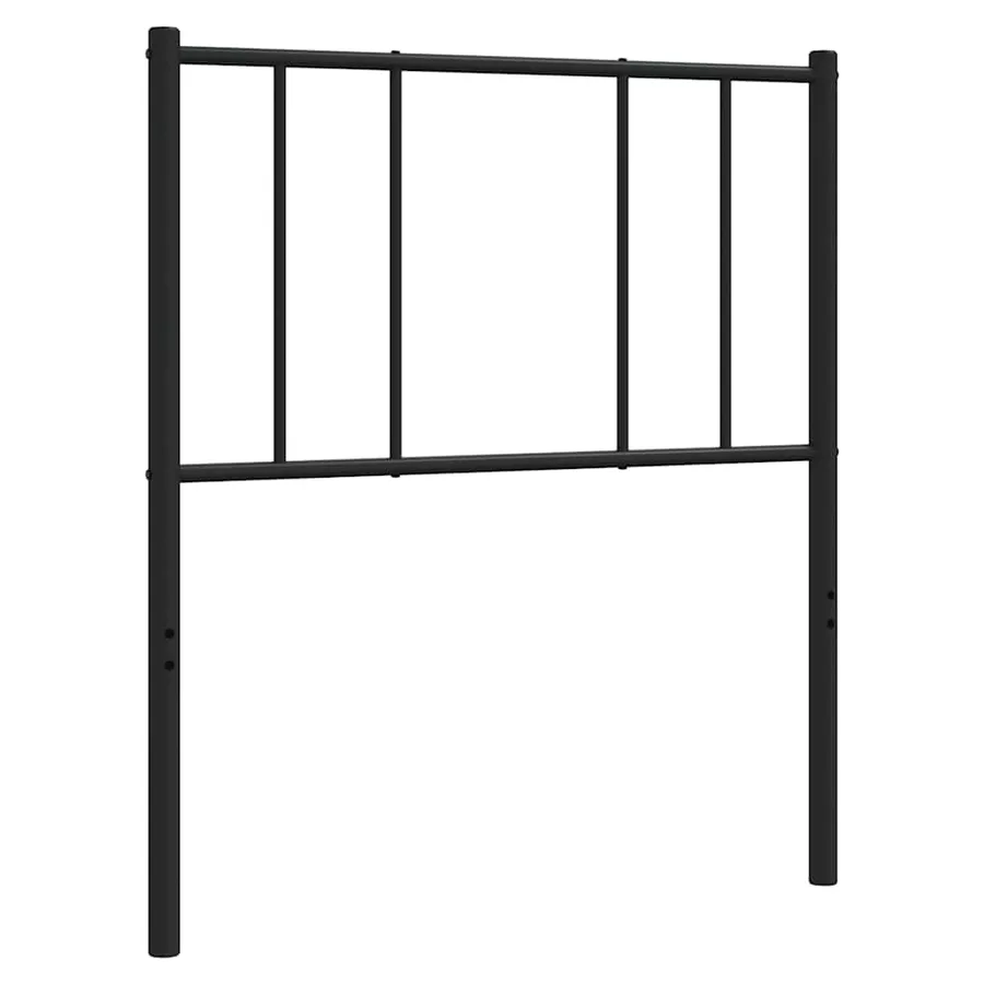 Tête de lit de remplacement métal noir 90 cm - 2