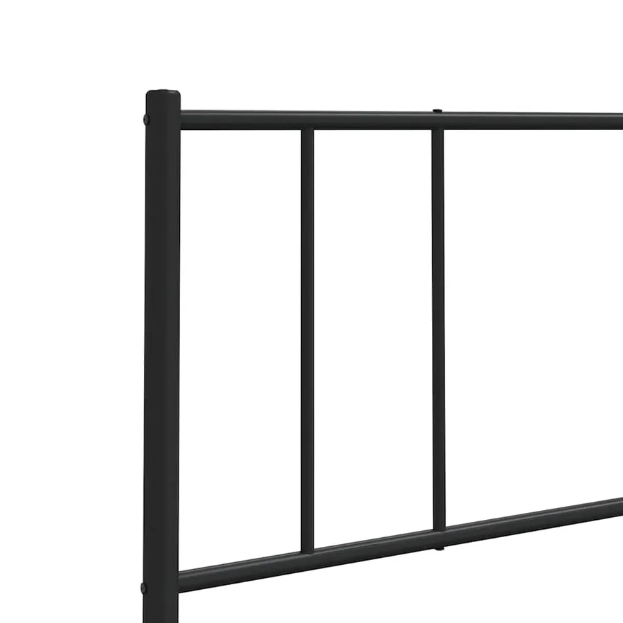 Tête de lit de remplacement métal noir 90 cm - 6