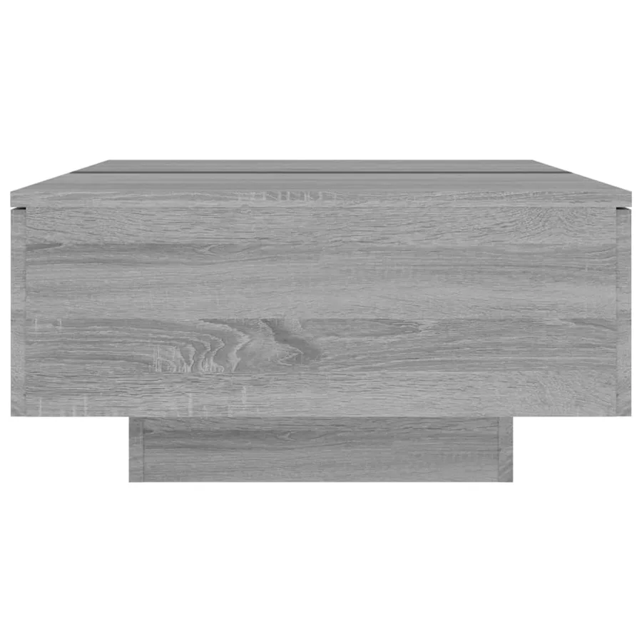 Table basse Sonoma gris 90x60x31 cm Bois d'ingénierie - 6