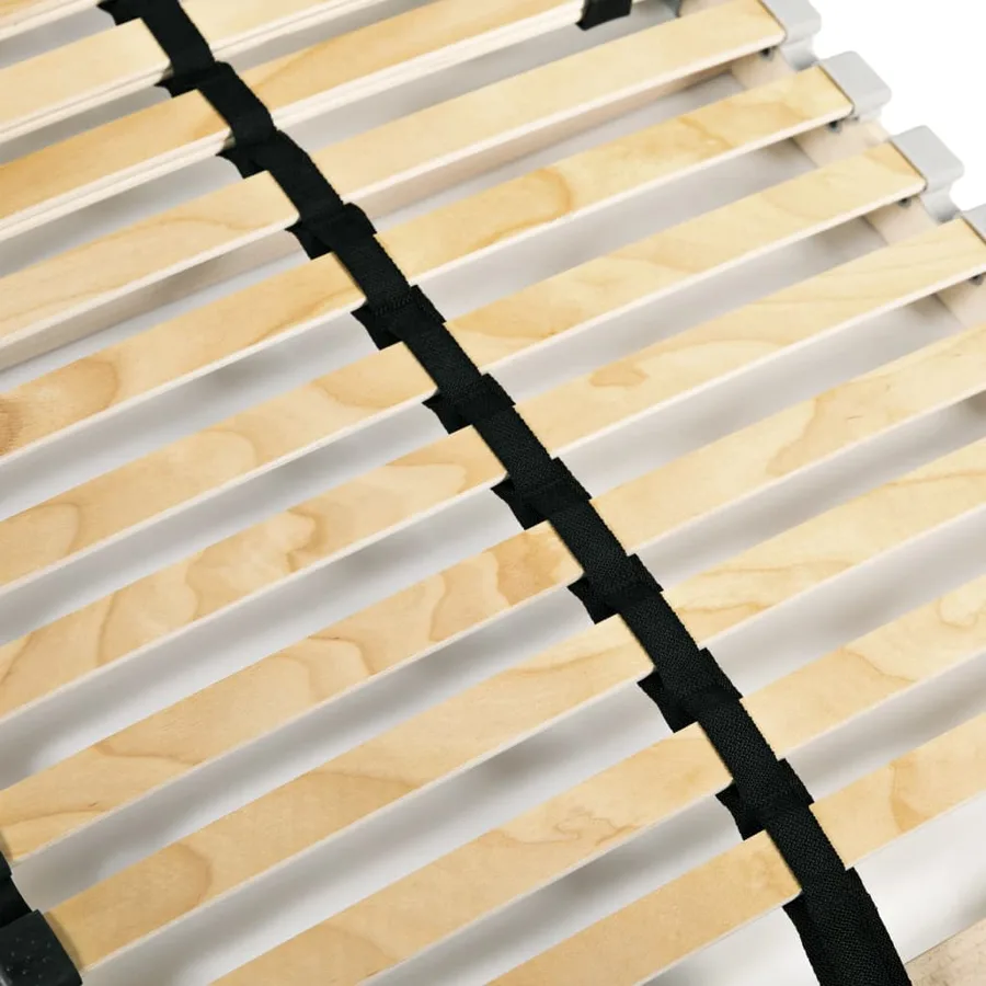 Sommiers à lattes sans matelas 2 pcs avec 28 lattes 80x200 cm - 4