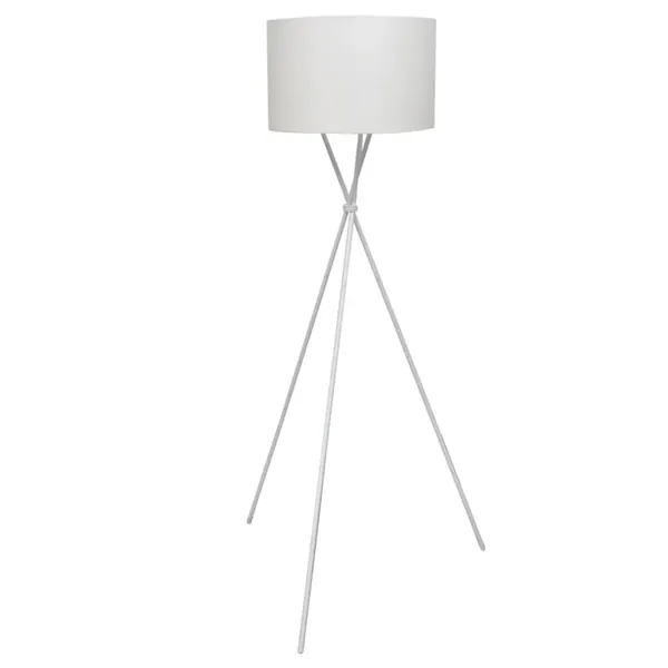 Lampadaire avec support haut Blanc