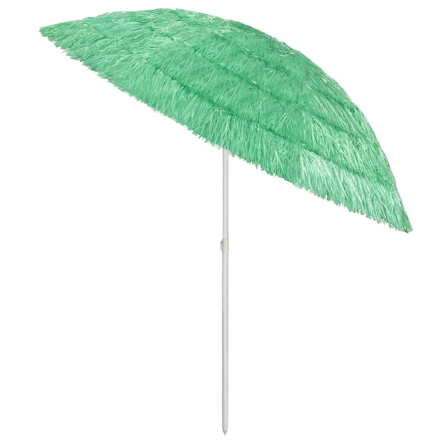 Parasol de plage Hawaii vert 240 cm - 4