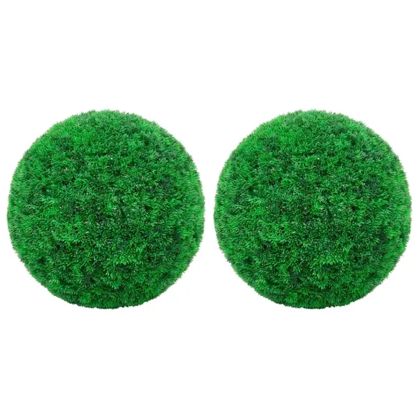 Boules de buis artificielles 2 pcs 35 cm