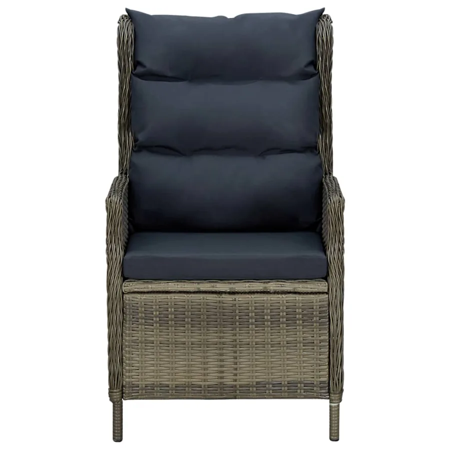 Ensemble à manger de jardin 3 pcs Marron - 6