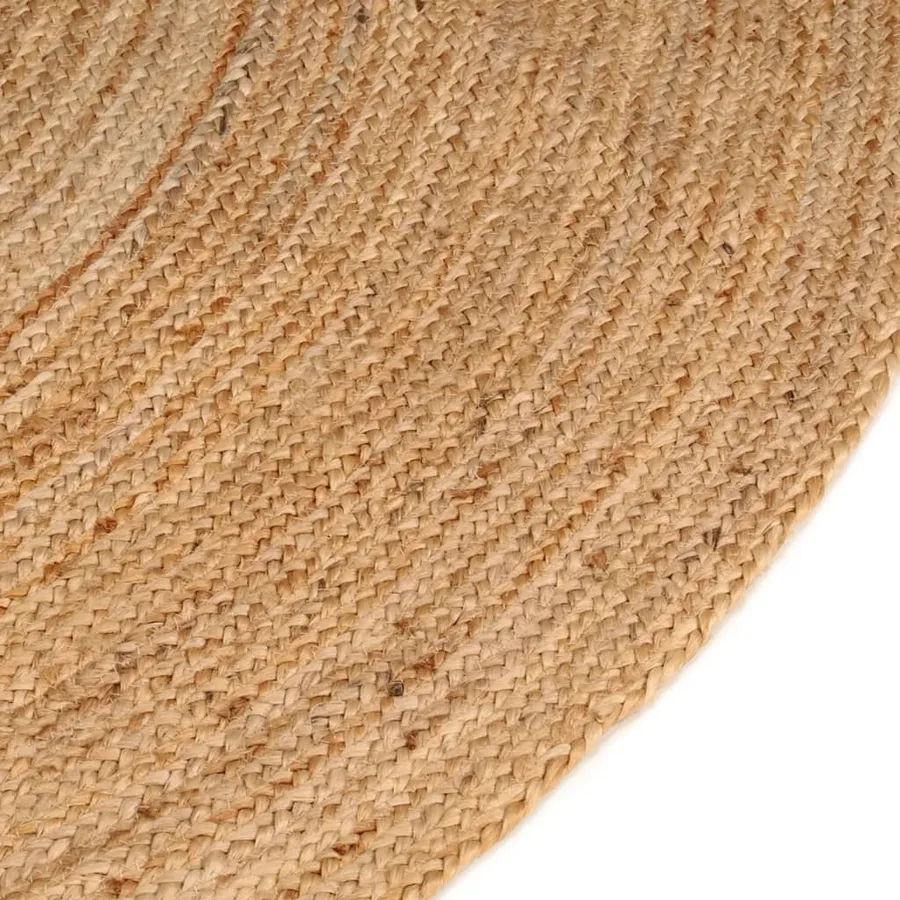 Tapis Jute tressé 210 cm Rond - 5