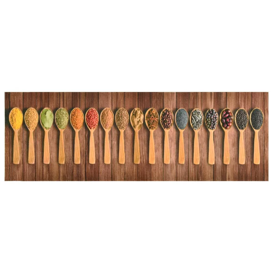 Tapis de sol de cuisine lavable Cuillère 45x150 cm - 2