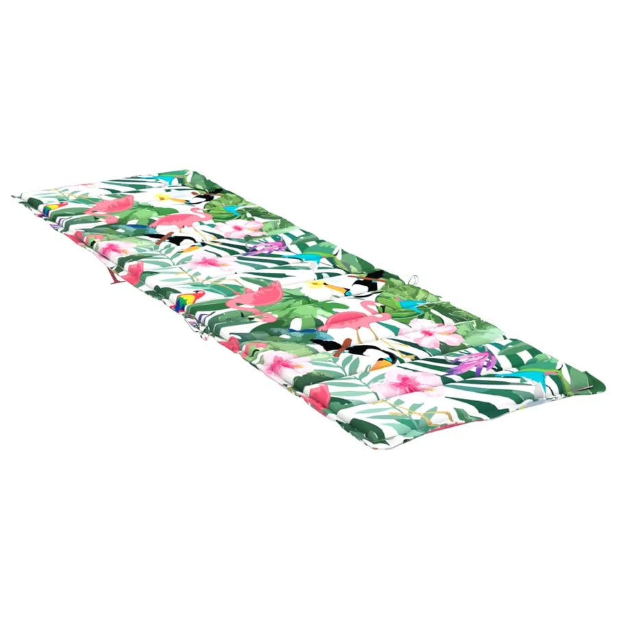 Coussin de chaise longue multicolore tissu oxford - 4