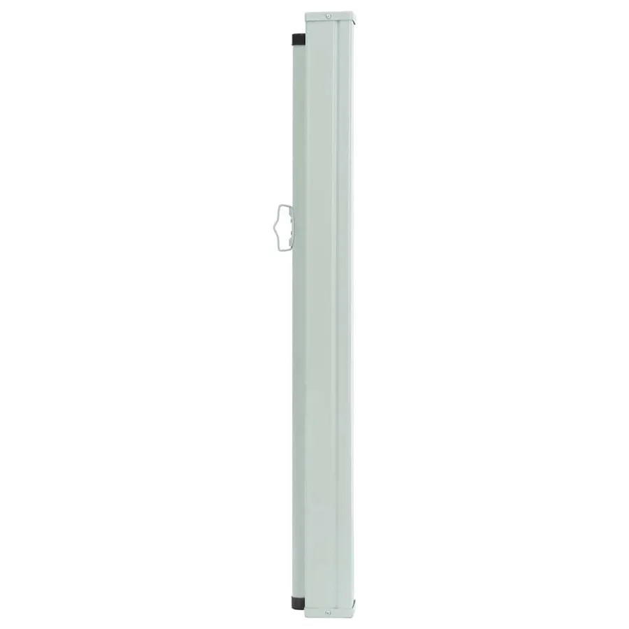 Auvent latéral rétractable de patio 100x300 cm Rouge - 4