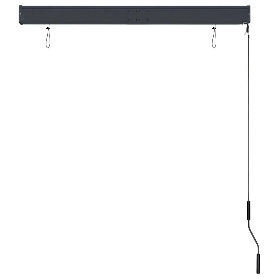 Store roulant d'extérieur 120x250 cm Bleu et blanc - 5