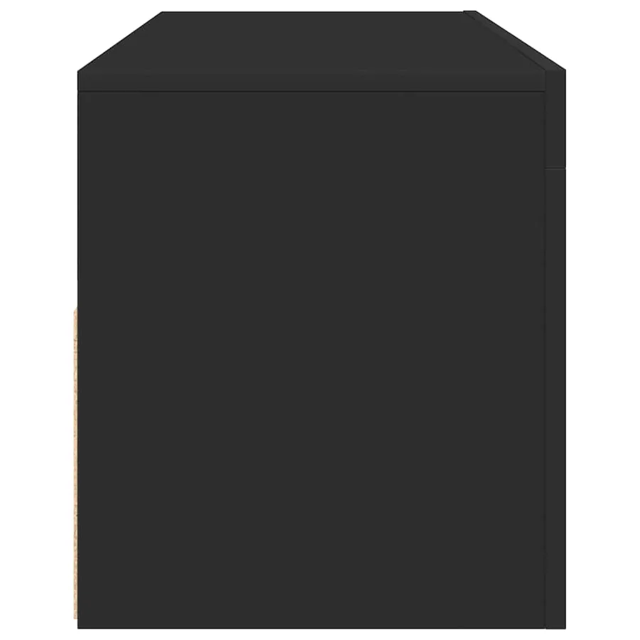 Meuble TV avec lumières LED noir 120x35x40 cm - 9