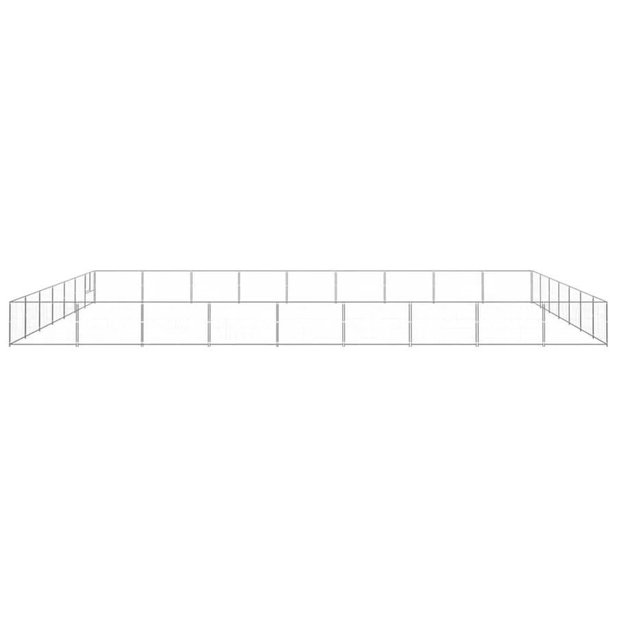 Chenil Argenté 63 m² Acier - 4