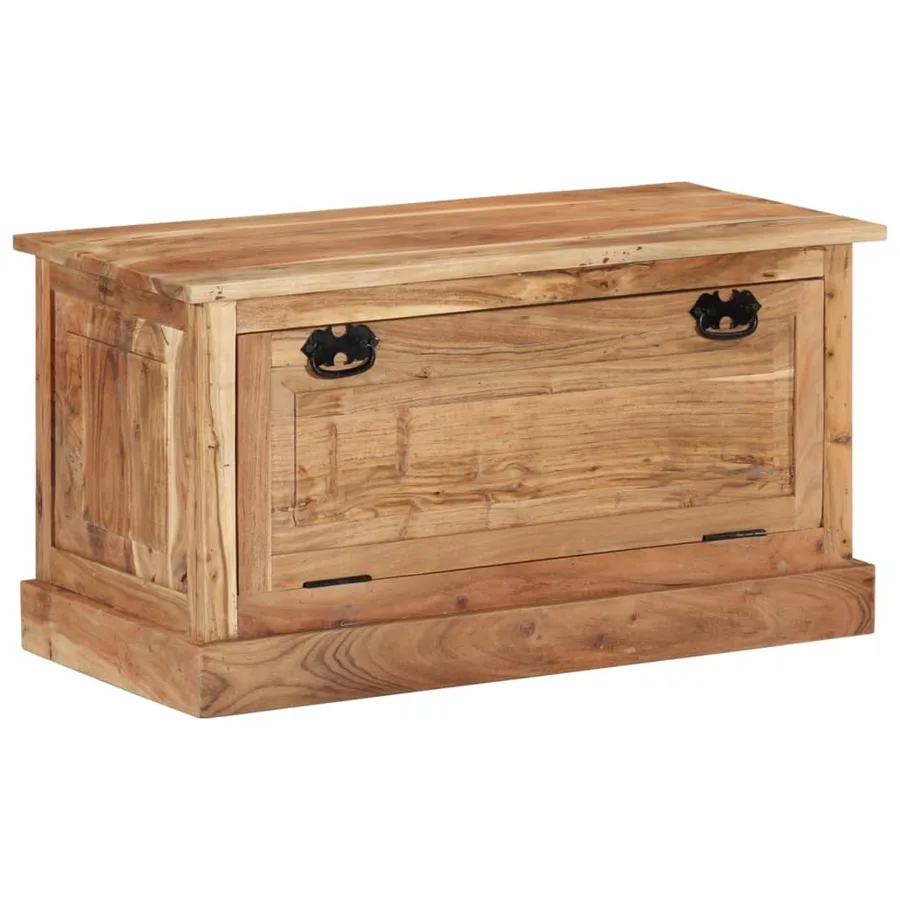 Banc de rangement de chaussures 85x40x45cm Bois d'acacia massif - 14