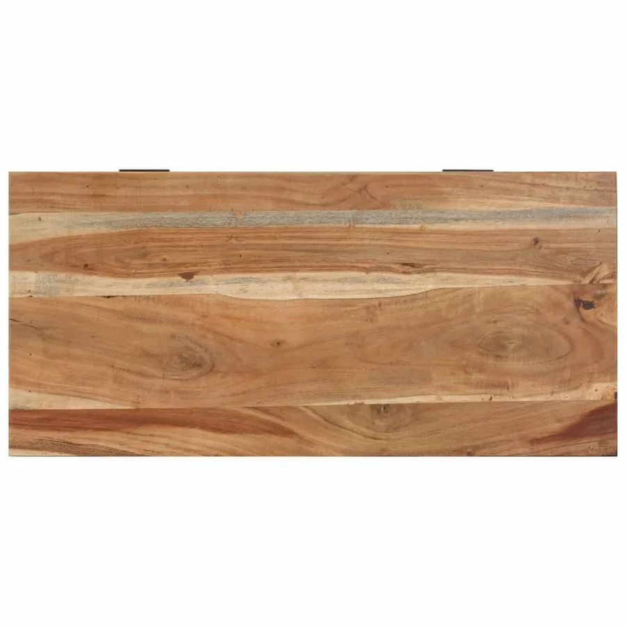 Banc de rangement de chaussures 85x40x45cm Bois d'acacia massif - 6