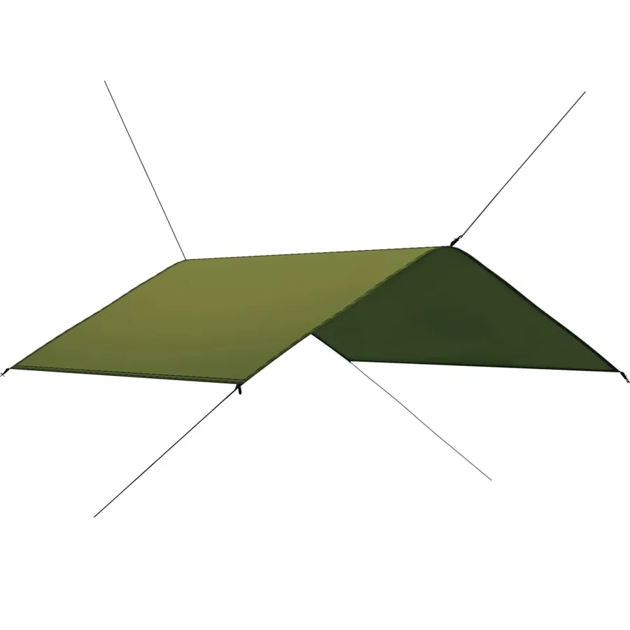 Bâche d'extérieur 4x4 m Vert - 2