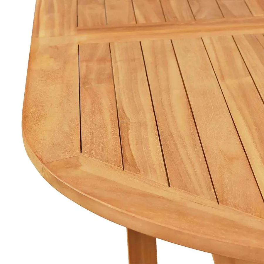 Ensemble à manger de jardin 9 pcs Bois de teck massif - 4