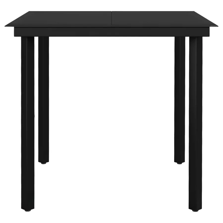 Ensemble à manger de jardin 3 pcs Marron - 6