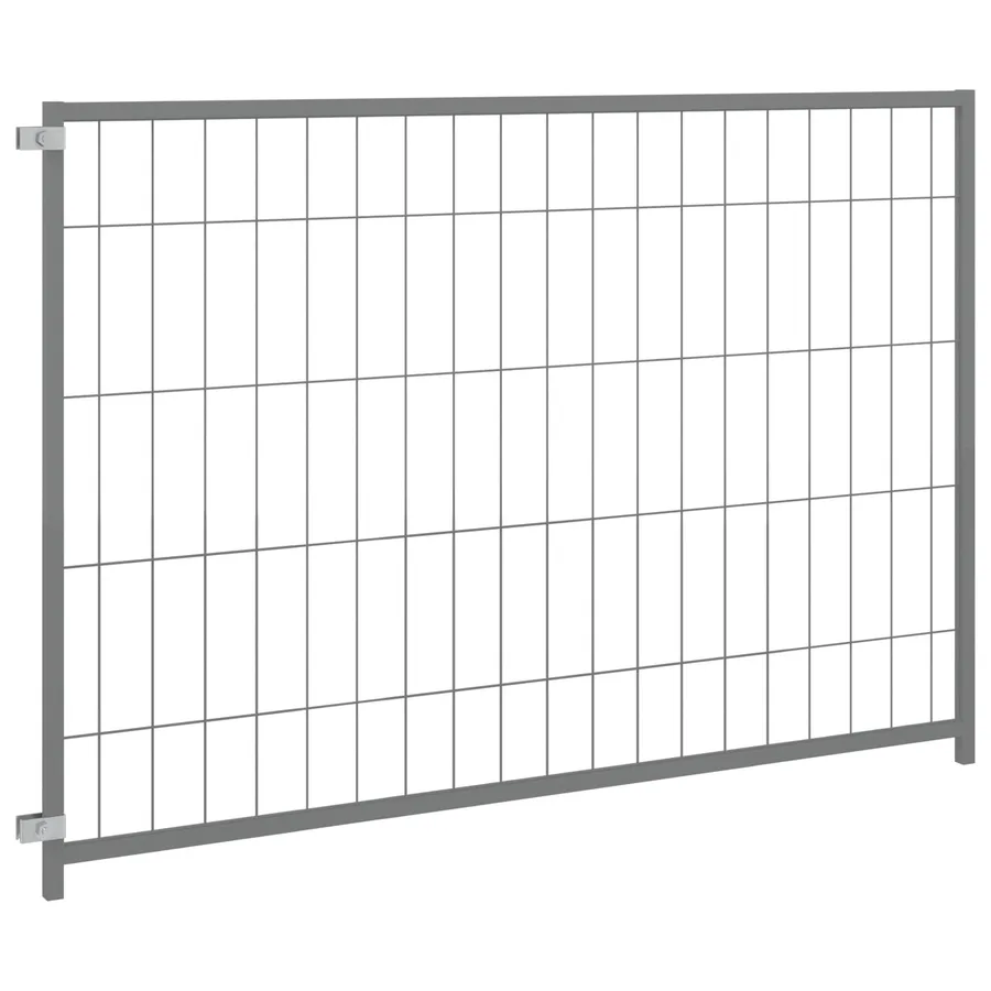 Chenil Argenté 300x100x70 cm Acier - 2