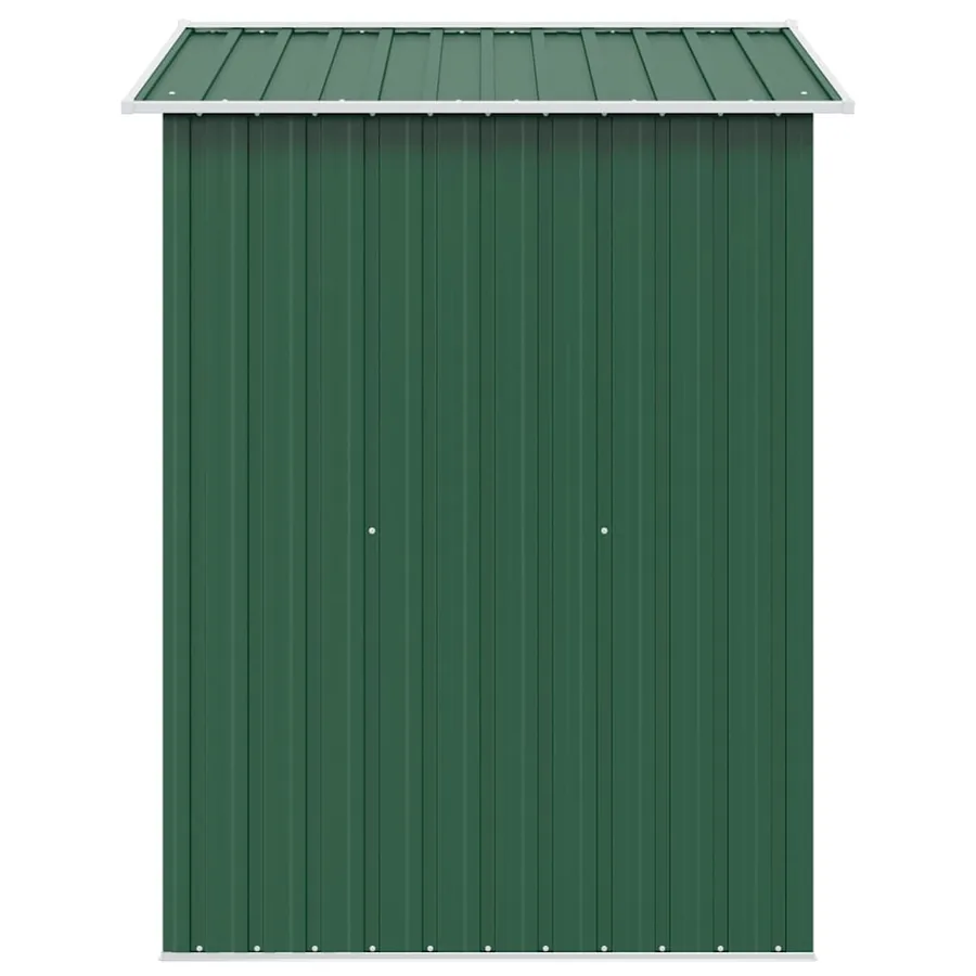 Abri de stockage pour jardin Métal Vert 204 x 132 x 186 cm - 6