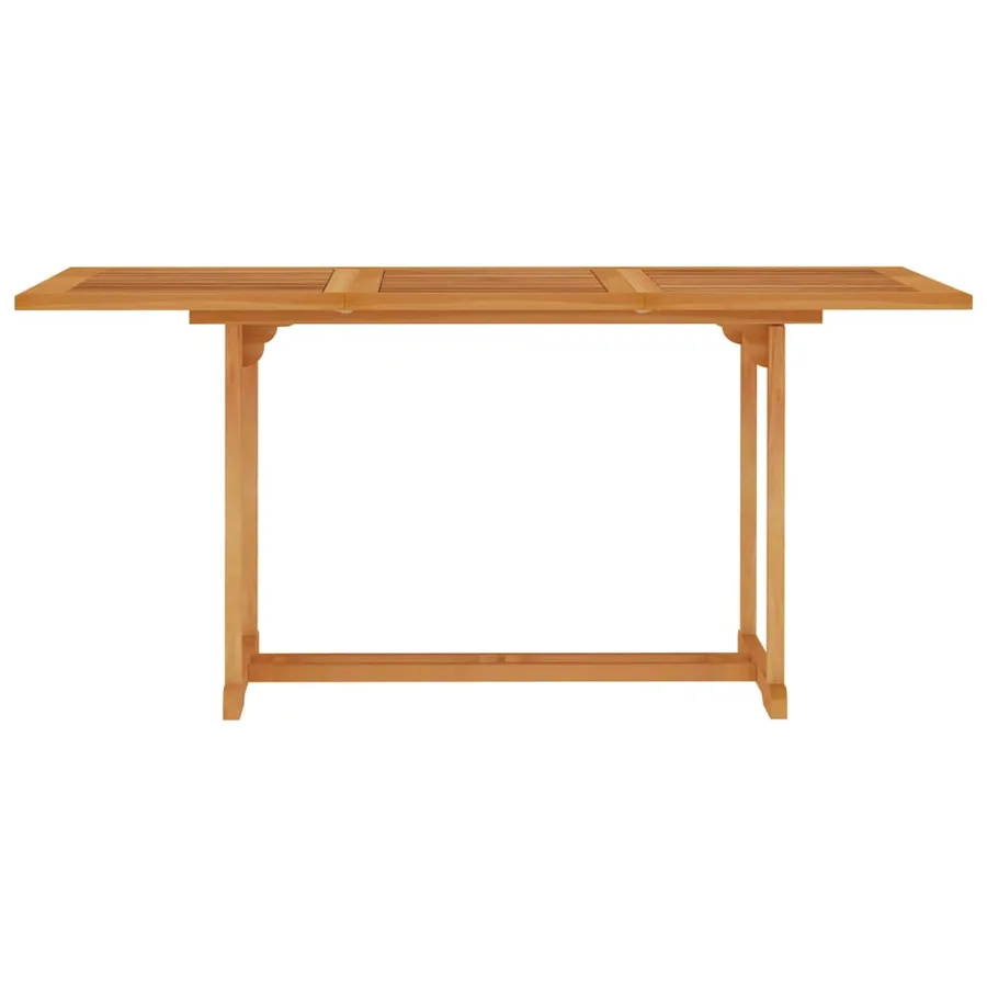 Ensemble à manger de jardin 5 pcs Bois de teck massif - 4