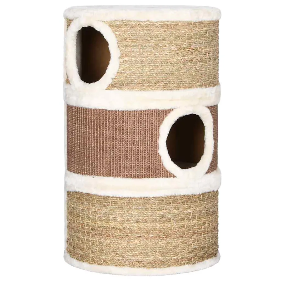 Tonneau à gratter pour chats 60 cm Herbiers marins - 2
