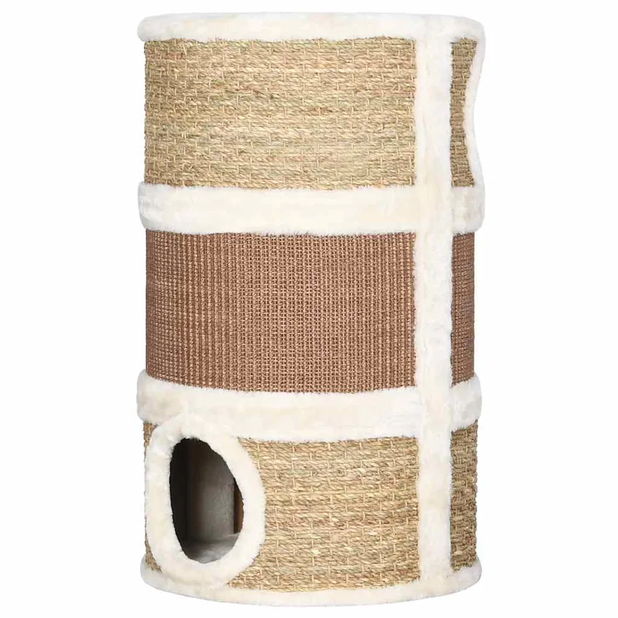 Tonneau à gratter pour chats 60 cm Herbiers marins - 4