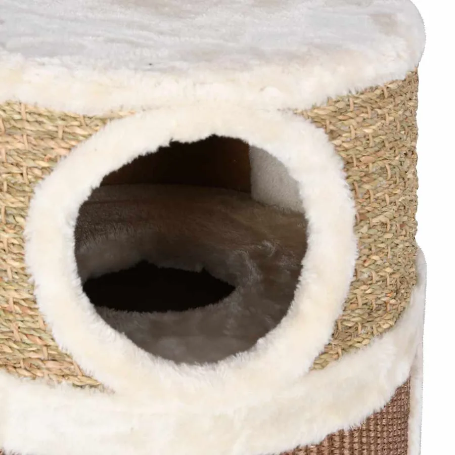 Tonneau à gratter pour chats 60 cm Herbiers marins - 5