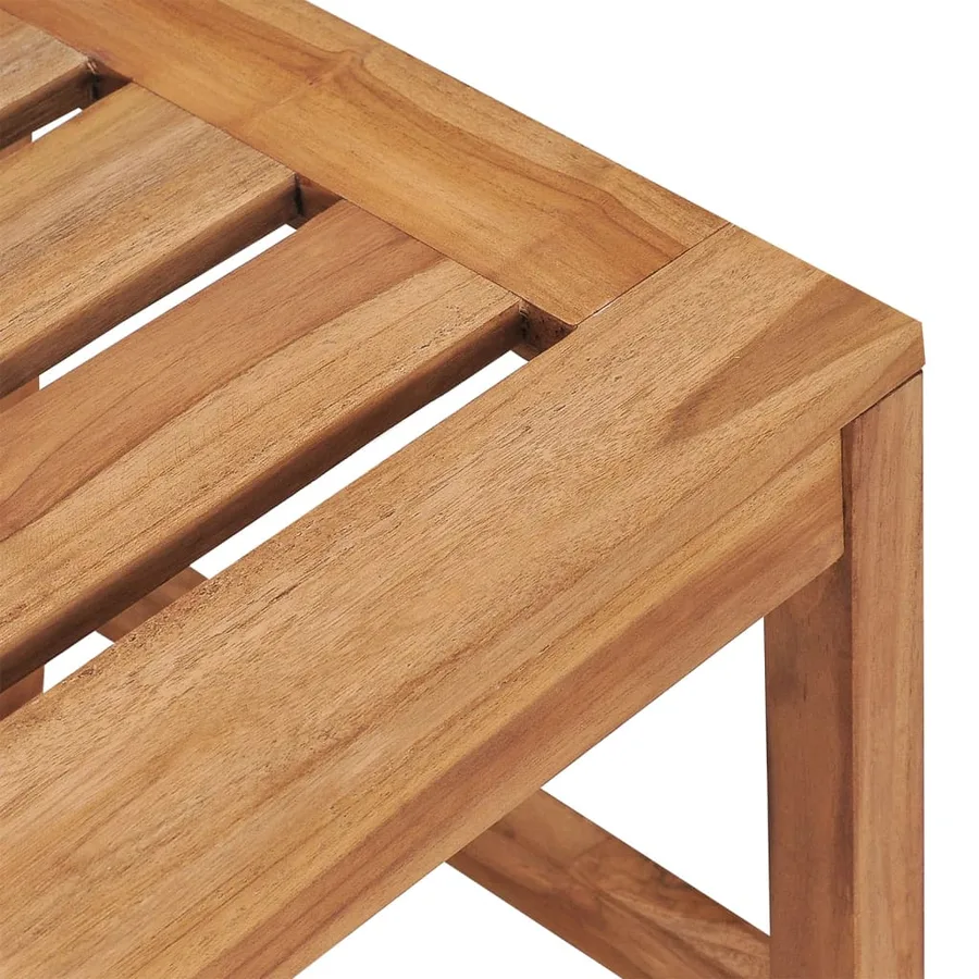 Ensemble à manger de jardin 7 pcs Bois de teck solide - 6