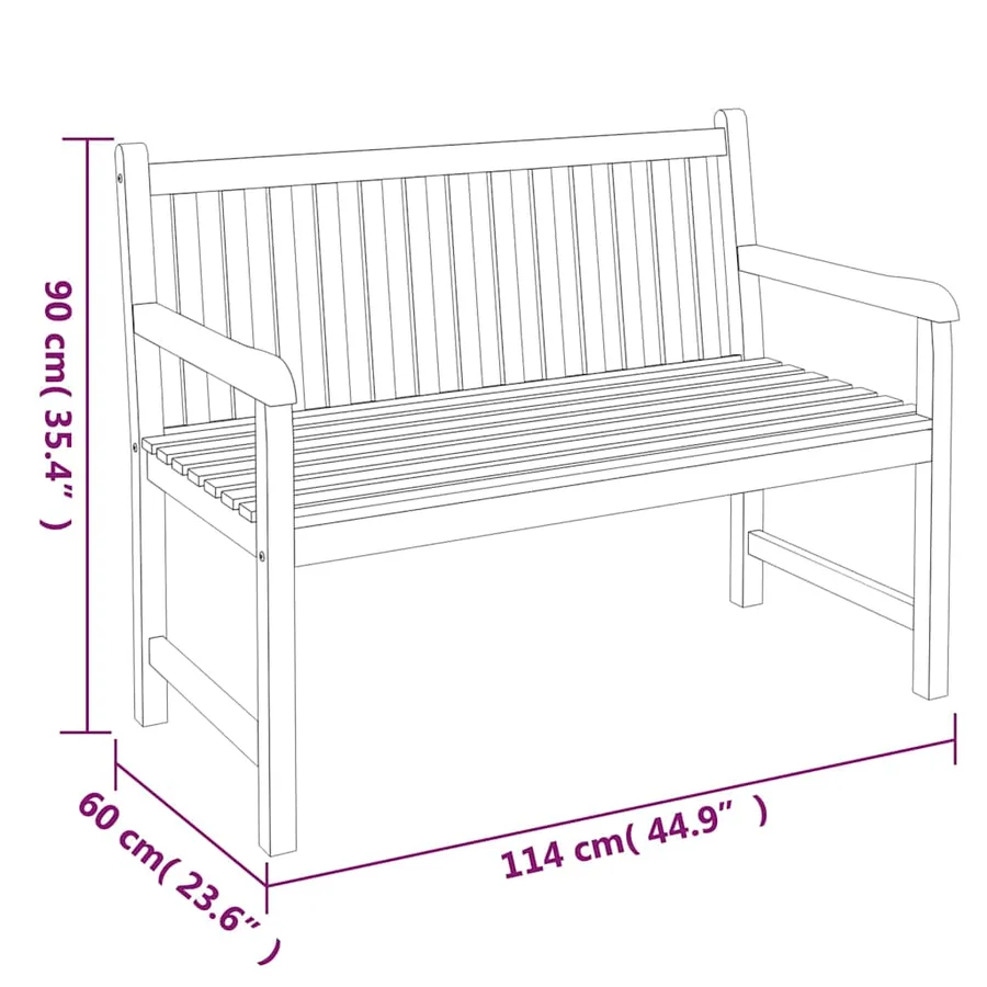 Ensemble à manger de jardin 3 pcs Bois de teck massif - 10