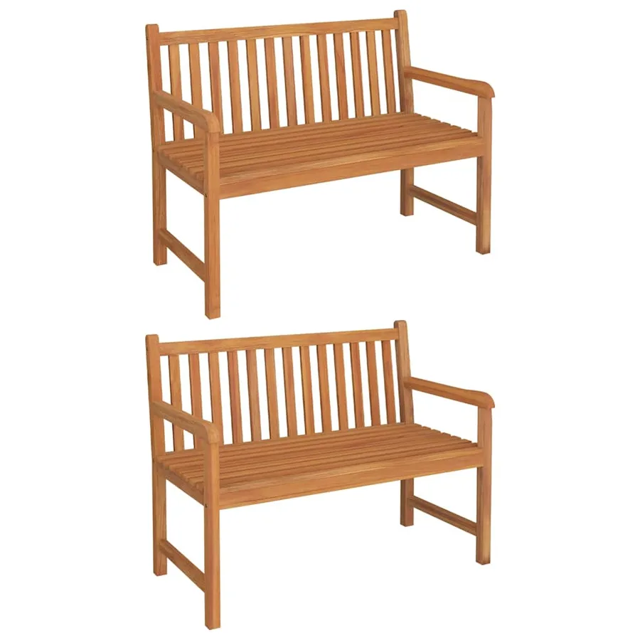 Ensemble à manger de jardin 3 pcs Bois de teck massif - 4