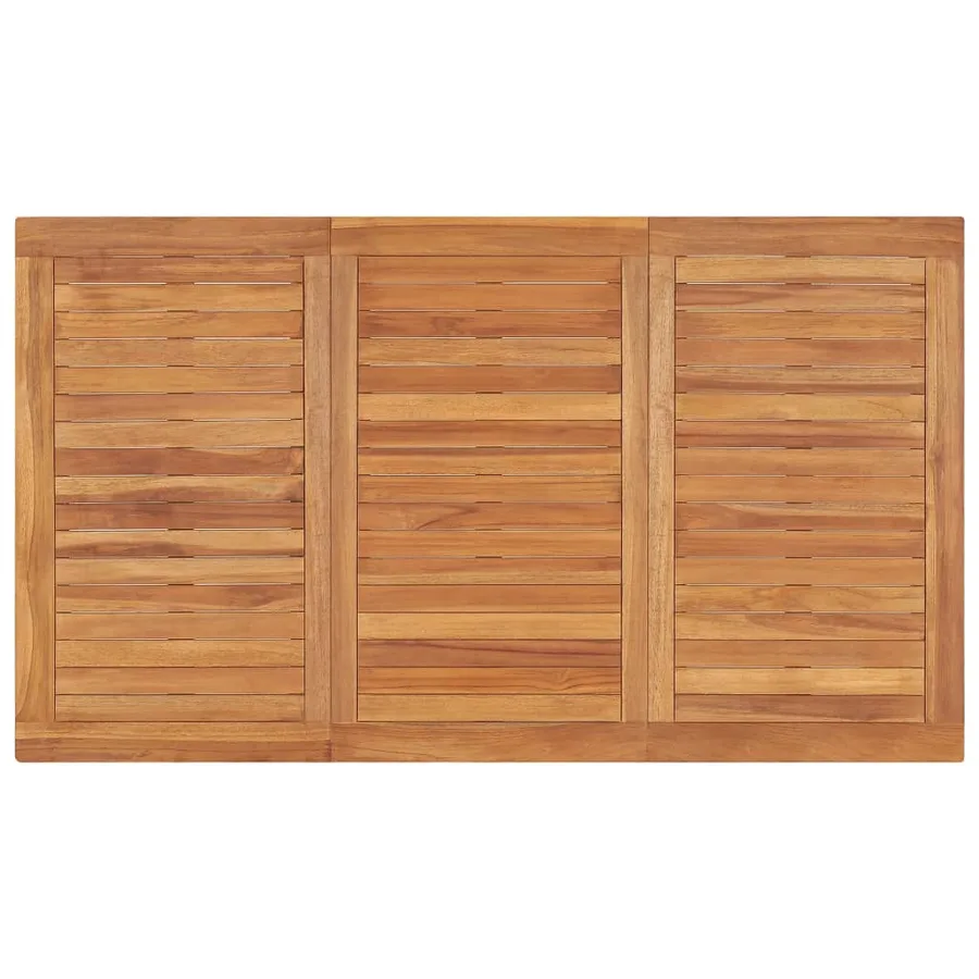 Ensemble à manger de jardin 3 pcs Bois de teck massif - 8