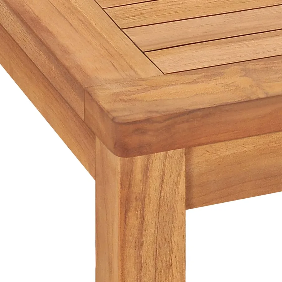 Ensemble à manger de jardin 3 pcs Bois de teck massif - 9