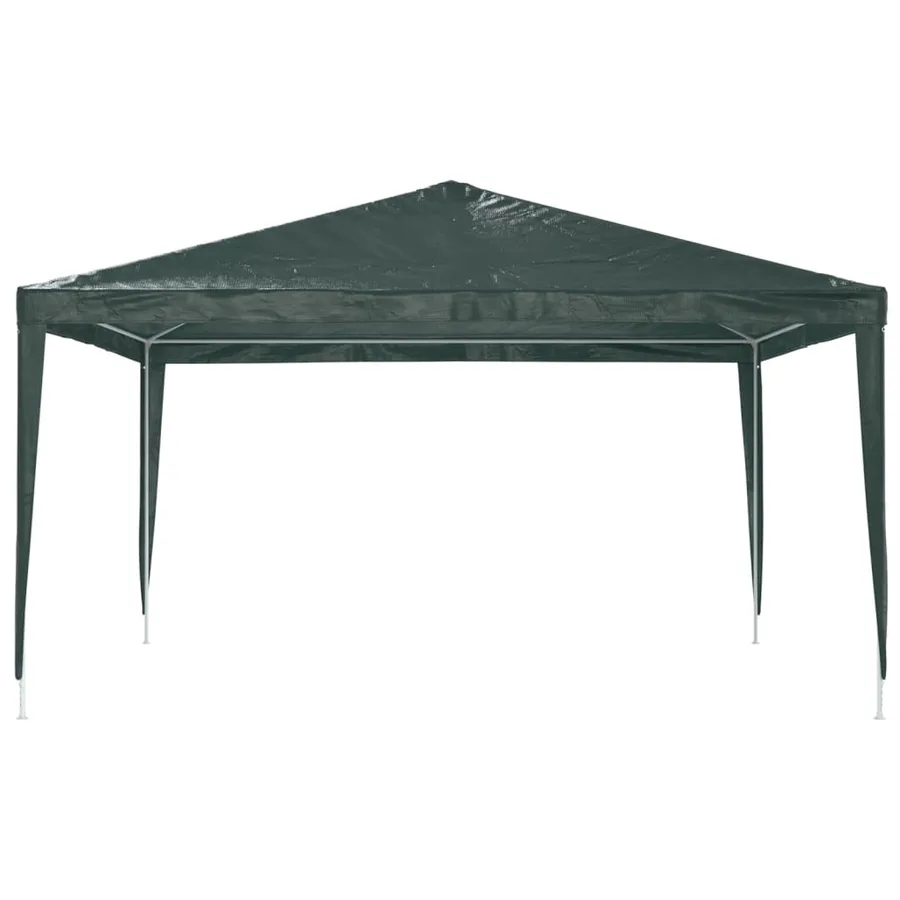 Tente de réception professionnelle 4x4 m Vert 90 g/m² - 4