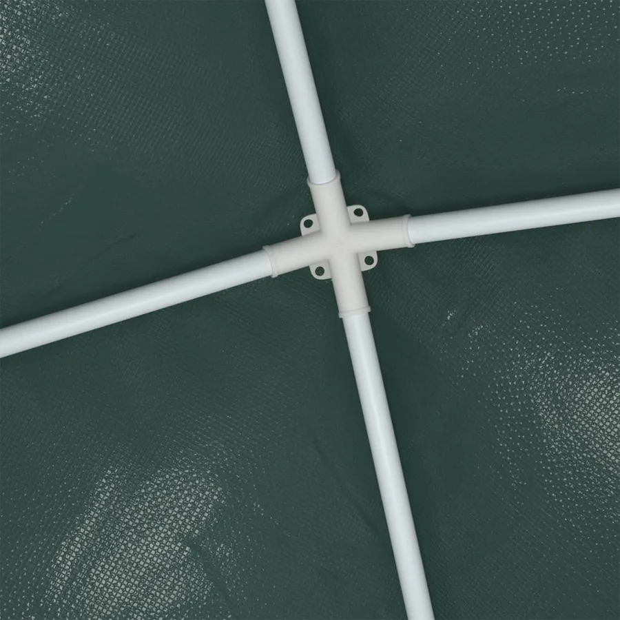 Tente de réception professionnelle 4x4 m Vert 90 g/m² - 7
