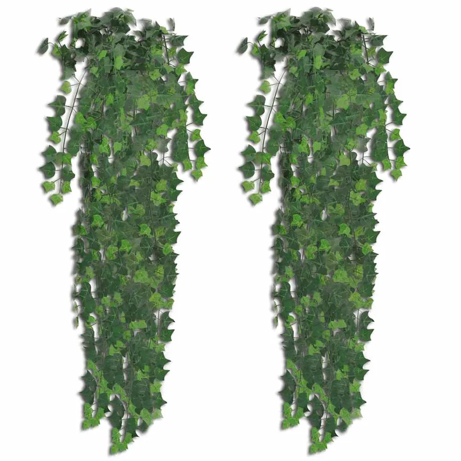 Buissons artificiels de lierre 4 pcs Vert 90 cm - 2