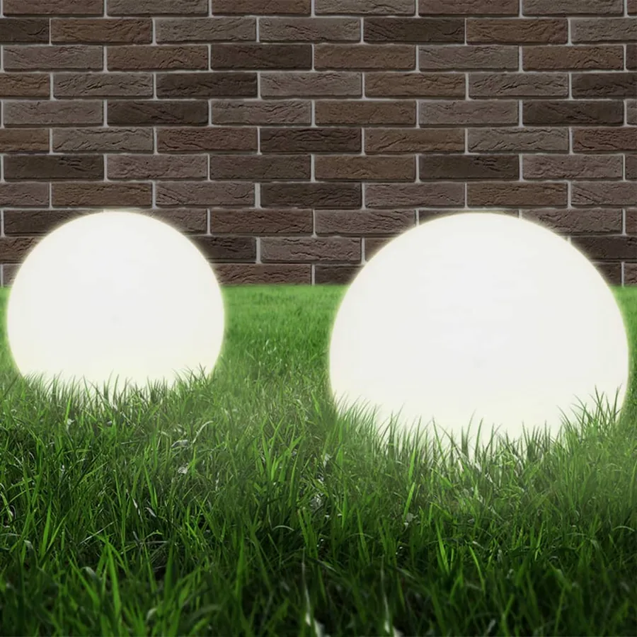 Lampes à LED sous forme de boule 4 pcs Sphérique 20 cm PMMA - 2