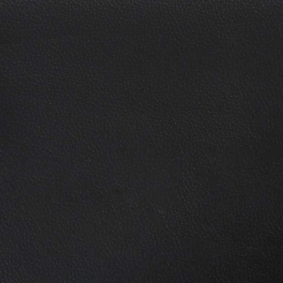 Banc Noir 110x76x80 cm Similicuir - 7