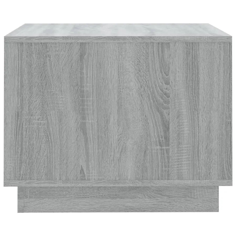 Table basse sonoma gris 55x55x43 cm bois d'ingénierie - 5